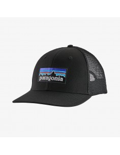 P-6 Logo Trucker Hat Black