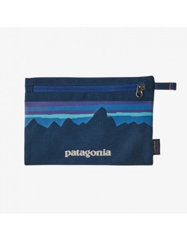 Zippered Pouch: P-6 Fitz Roy: Tidepool Blue
