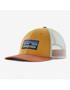 P-6 Logo LoPro Trucker Hat. Pufferfish gold