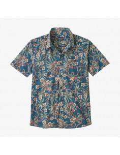 M's Go To Shirt - Dirt Bags Multi - Abalone Blue